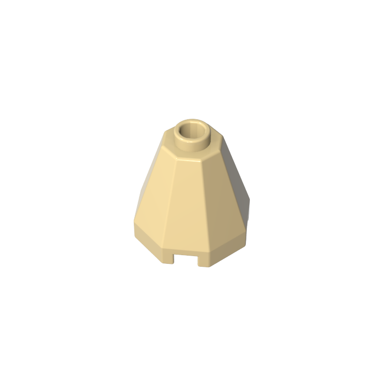 6039 | Cone 2 x 2 x 1 2/3 Octagonal