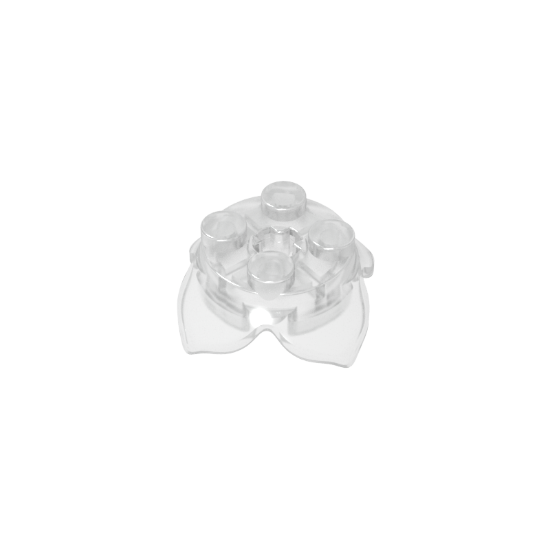 15469 | Plant Leaves 2 x 2 with 4 Petals and Axle Hole