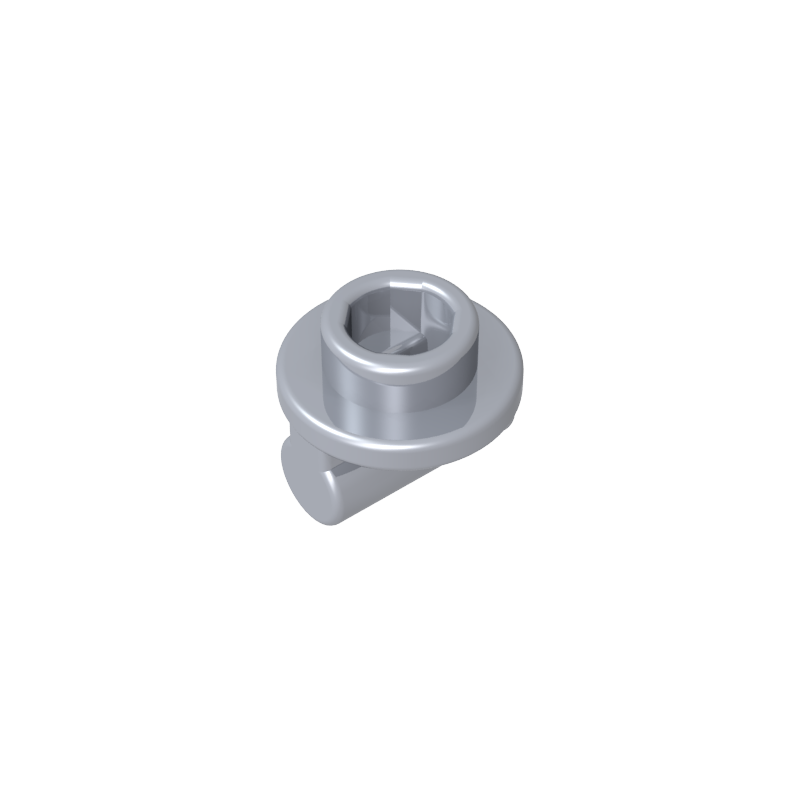 25893a | Plate, Round 1 x 1 with Bar Handle on Short Stem