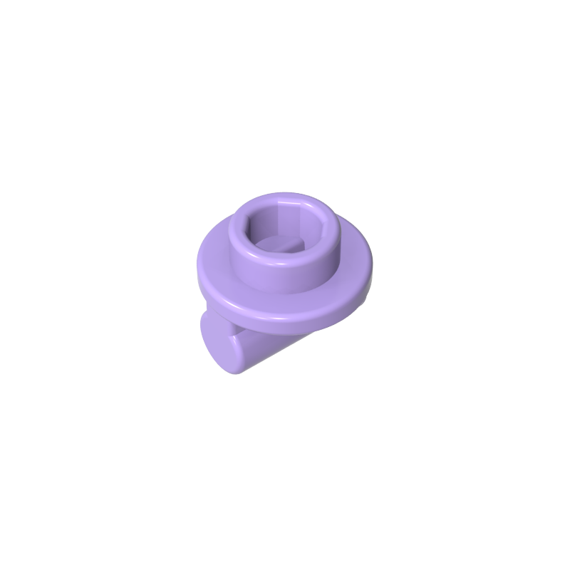 25893a | Plate, Round 1 x 1 with Bar Handle on Short Stem