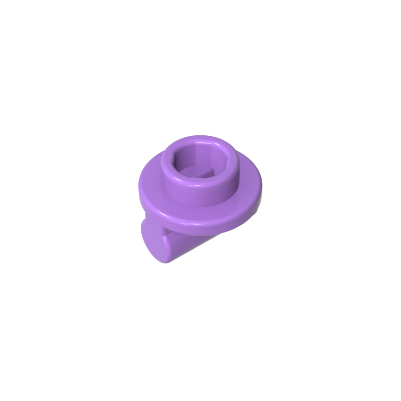 25893a | Plate, Round 1 x 1 with Bar Handle on Short Stem