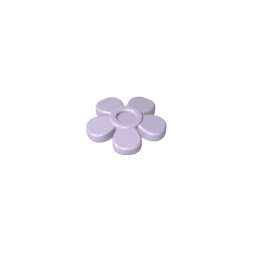 96483 | Friends Accessories Hair Decoration, Flower with Smooth Petals and Small Pin