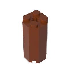 6037 | Brick, Modified Octagonal 2 x 2 x 3 1/3