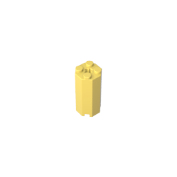 6037 | Brick, Modified Octagonal 2 x 2 x 3 1/3