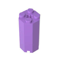 6037 | Brick, Modified Octagonal 2 x 2 x 3 1/3