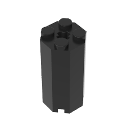 6037 | Brick, Modified Octagonal 2 x 2 x 3 1/3