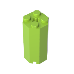 6037 | Brick, Modified Octagonal 2 x 2 x 3 1/3