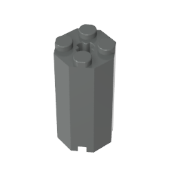 6037 | Brick, Modified Octagonal 2 x 2 x 3 1/3