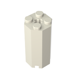 6037 | Brick, Modified Octagonal 2 x 2 x 3 1/3