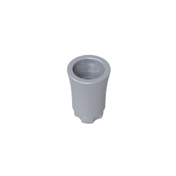 6135b | Plant, Tree Palm Trunk - Short Connector, Axle Hole with 2 Inside Prongs