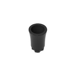 6135b | Plant, Tree Palm Trunk - Short Connector, Axle Hole with 2 Inside Prongs