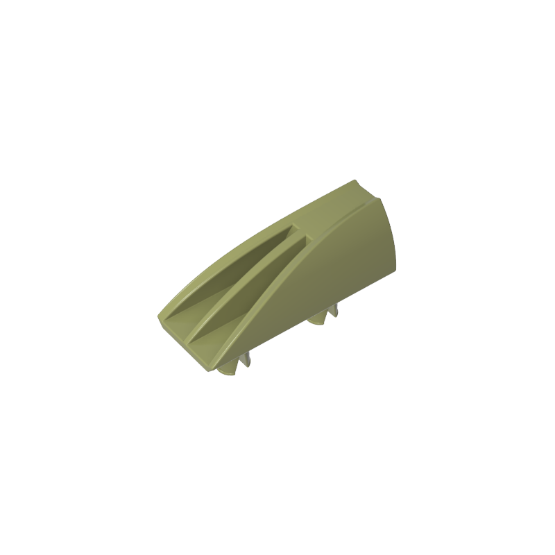 30647 | Vehicle, Fairing 1 x 4 Side Flaring Intake with 2 Pins