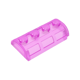 4739 | Container, Treasure Chest Lid Curved with Thick Hinge