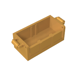 4738a | Container, Treasure Chest Bottom