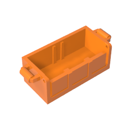 4738a | Container, Treasure Chest Bottom