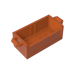 4738a | Container, Treasure Chest Bottom