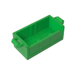 4738a | Container, Treasure Chest Bottom