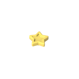 96489 | Friends Accessories Hair Decoration, Star with Small Pin