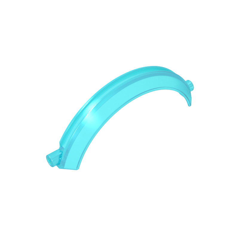 71689 | Technical Panel Car Mudguard Arched 13 x 2 x 5 Half Circle