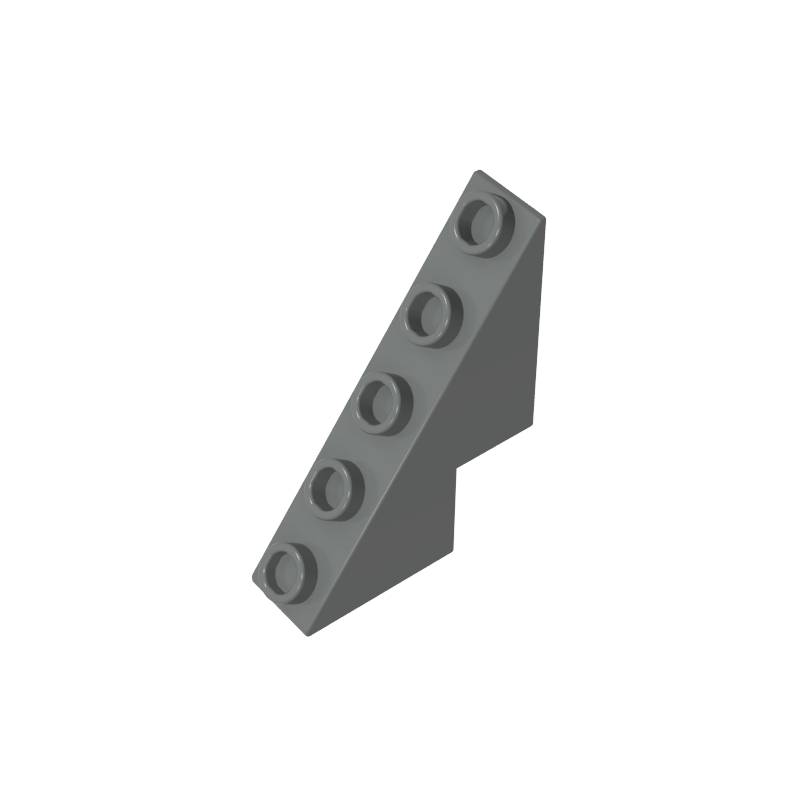 6044 | Slope 53 3 x 1 x 3 1/3 with Studs on Slope