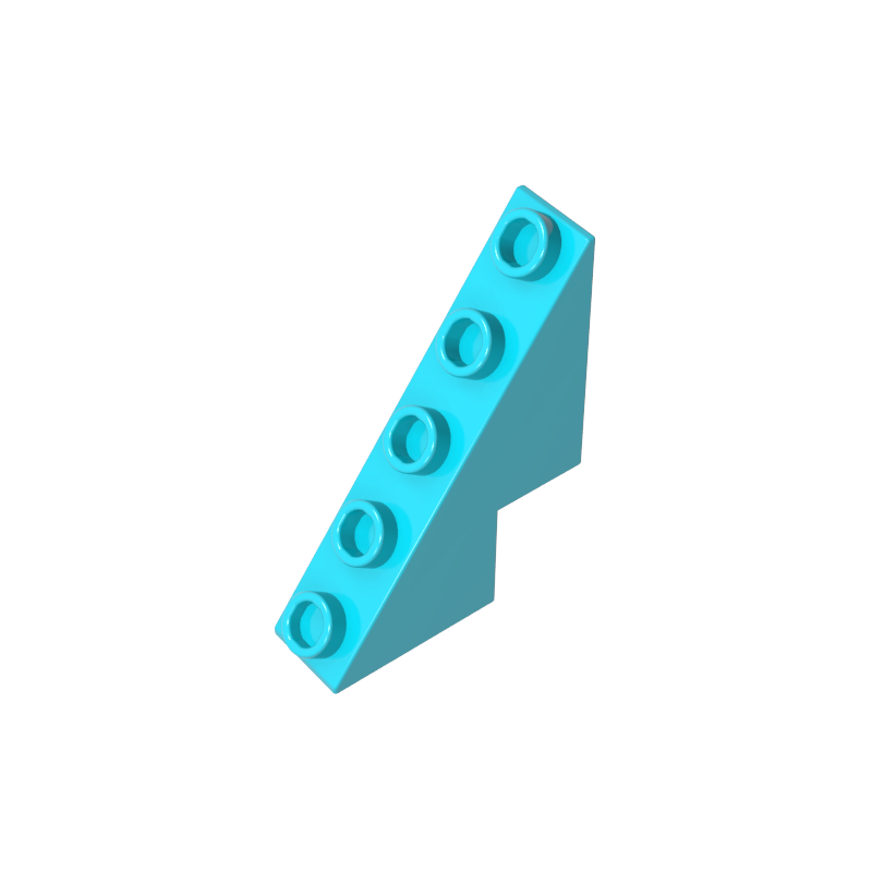 6044 | Slope 53 3 x 1 x 3 1/3 with Studs on Slope