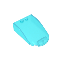 18973 | Windscreen 6 x 4 x 1 1/3 Canopy Straight Sides