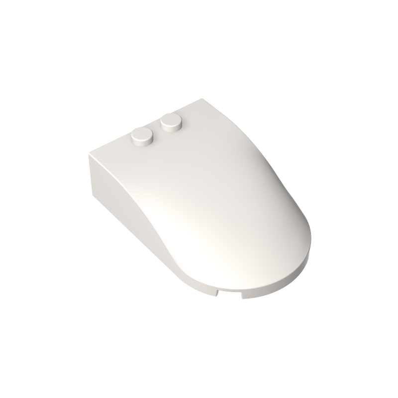 18973 | Windscreen 6 x 4 x 1 1/3 Canopy Straight Sides