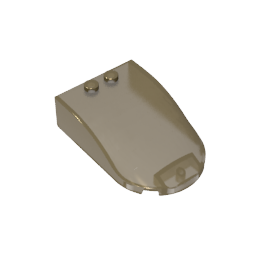 18973 | Windscreen 6 x 4 x 1 1/3 Canopy Straight Sides