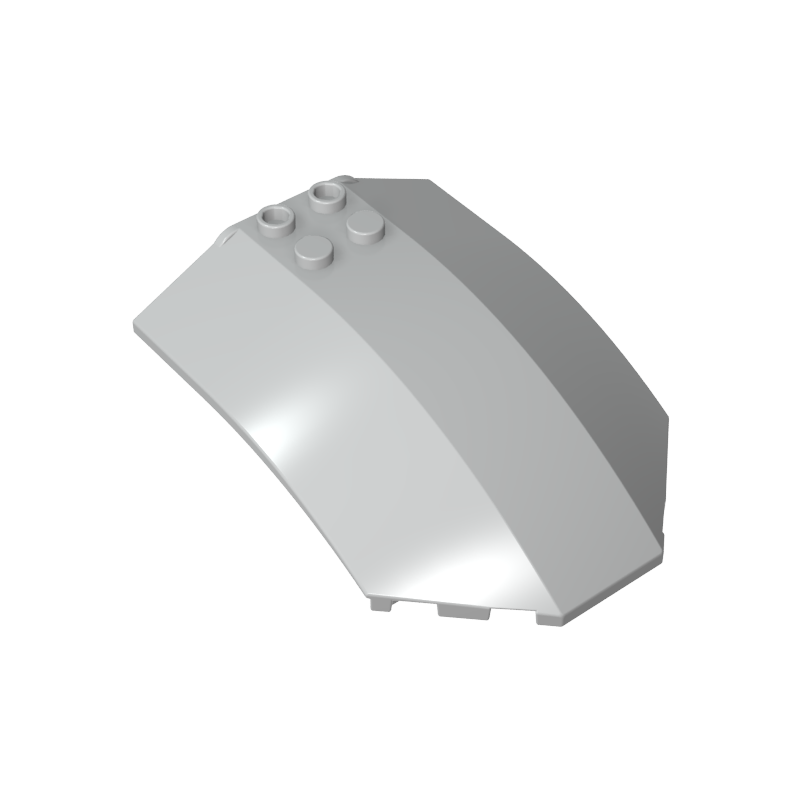 41751 | Windscreen 8 x 6 x 2 Curved Sloped Sides
