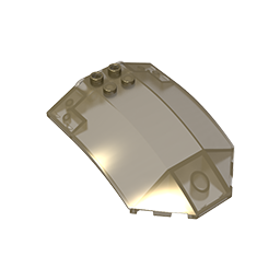 41751 | Windscreen 8 x 6 x 2 Curved Sloped Sides