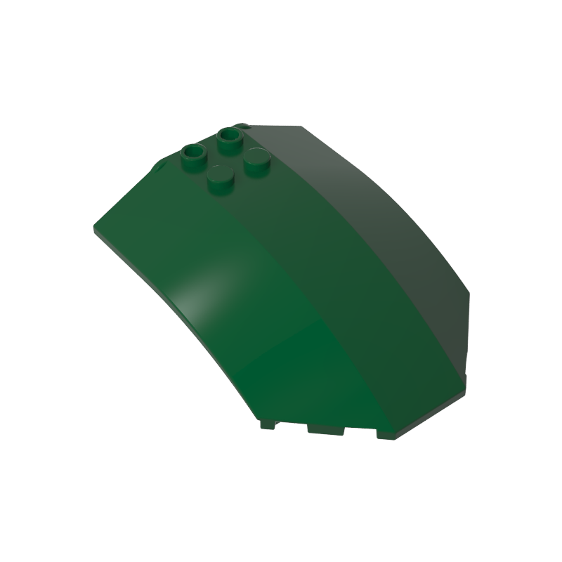 41751 | Windscreen 8 x 6 x 2 Curved Sloped Sides