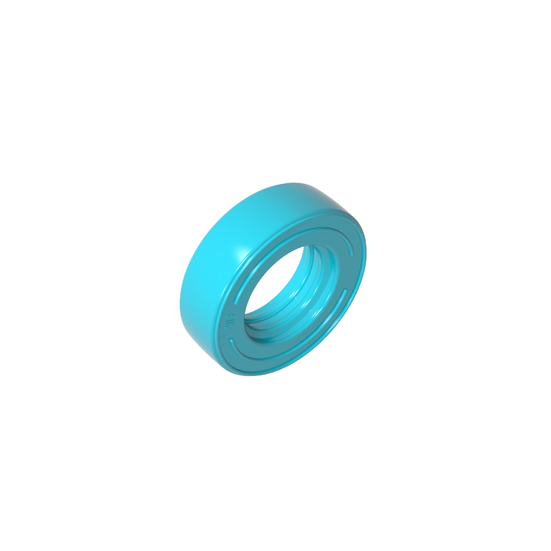 59895 | Tire 14mm D. x 4mm Smooth Small Single with Number Embossed on Side