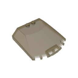 65633 | Windscreen 6 x 6 x 1 1/3 Straight Sides