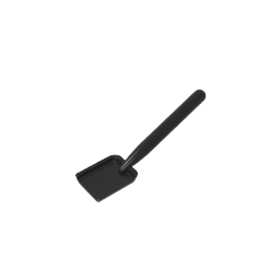 3837 | Utensil Shovel / Spade - Handle with Round End