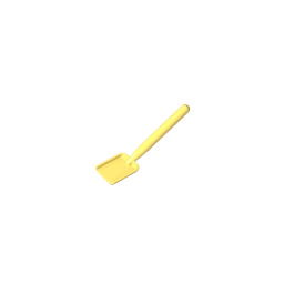 3837 | Utensil Shovel / Spade - Handle with Round End