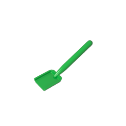 3837 | Utensil Shovel / Spade - Handle with Round End