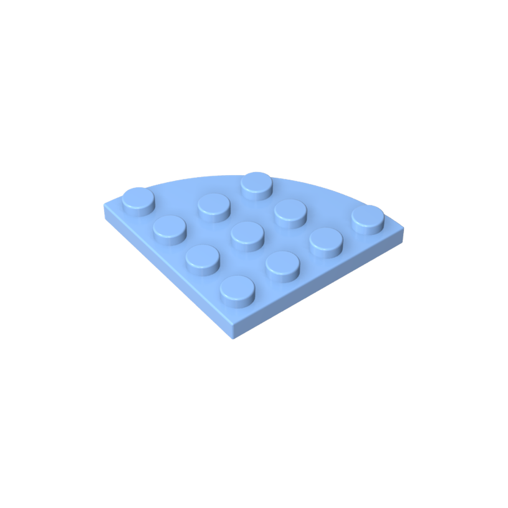 30565 | Plate, Round Corner 4 x 4