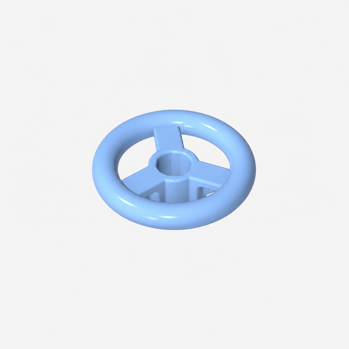 16091 | Vehicle, Steering Wheel Small, 2 Studs Diameter