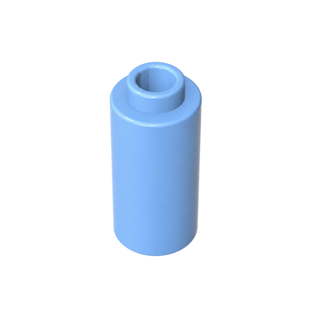 71075a | Brick, Round 1 x 1 d. 90 Degree Elbow