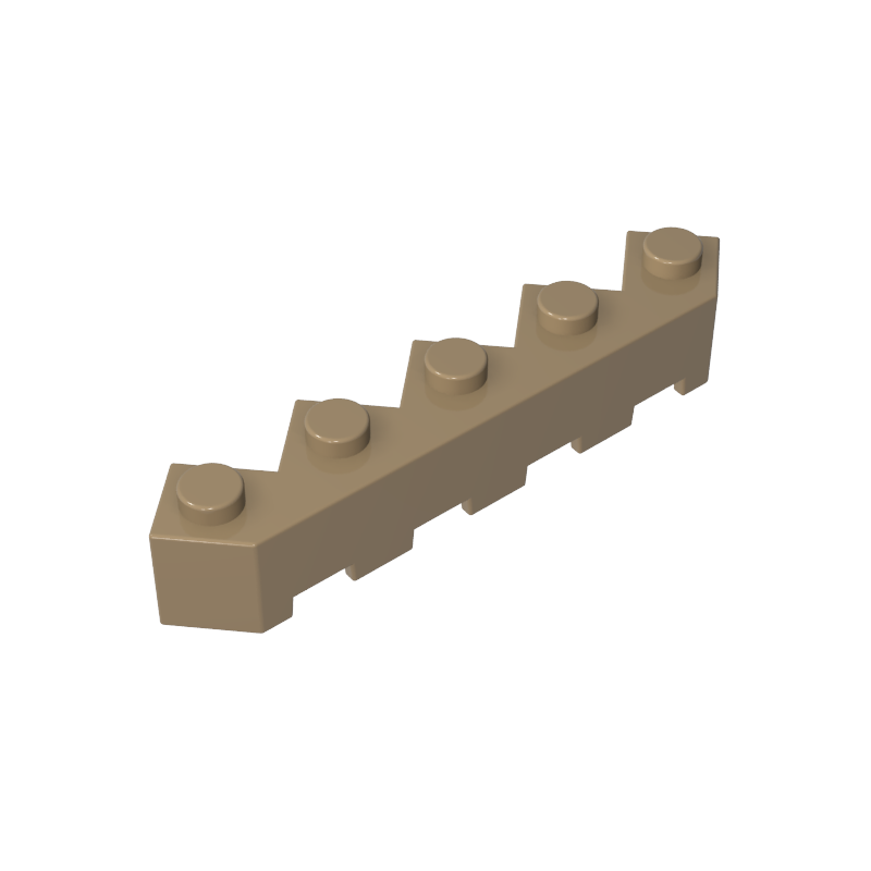 6107 | Brick, Modified Facet 5 x 5