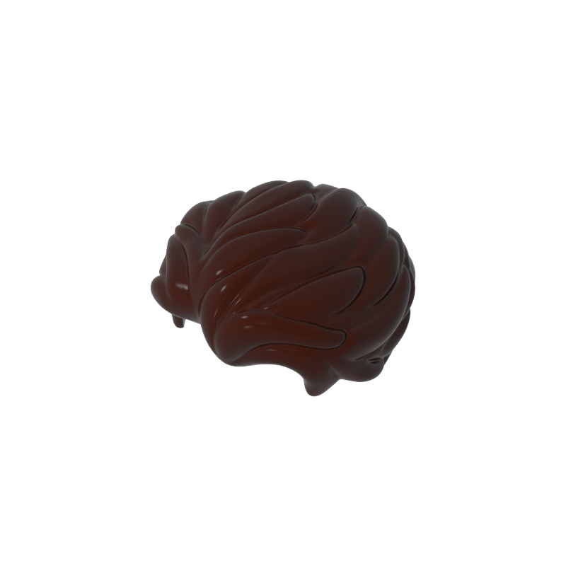 25972 | Hair Swept Back with Slight Widow's Peak and Short Sideburns
