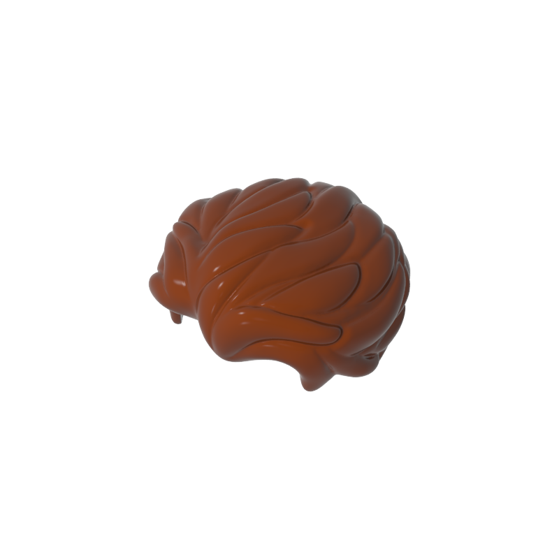 25972 | Hair Swept Back with Slight Widow's Peak and Short Sideburns