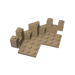 6072 | Castle Turret Top 7 x 7 Corner