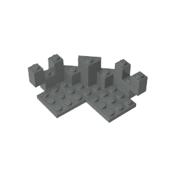 6072 | Castle Turret Top 7 x 7 Corner