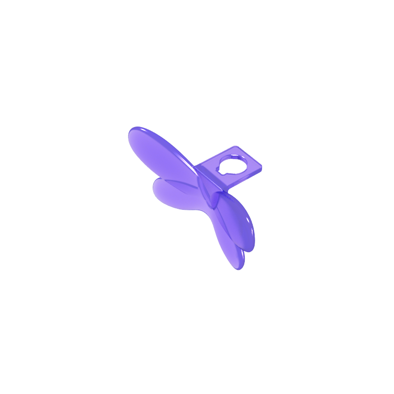 10183 | Figure Wings Insect Extended with Neck Bracket