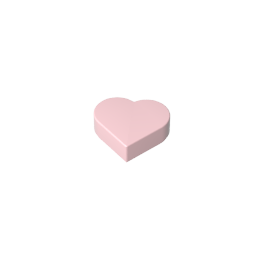 39739 | Tile, Round 1 x 1 Heart