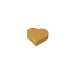 39739 | Tile, Round 1 x 1 Heart