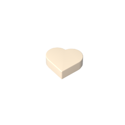 39739 | Tile, Round 1 x 1 Heart