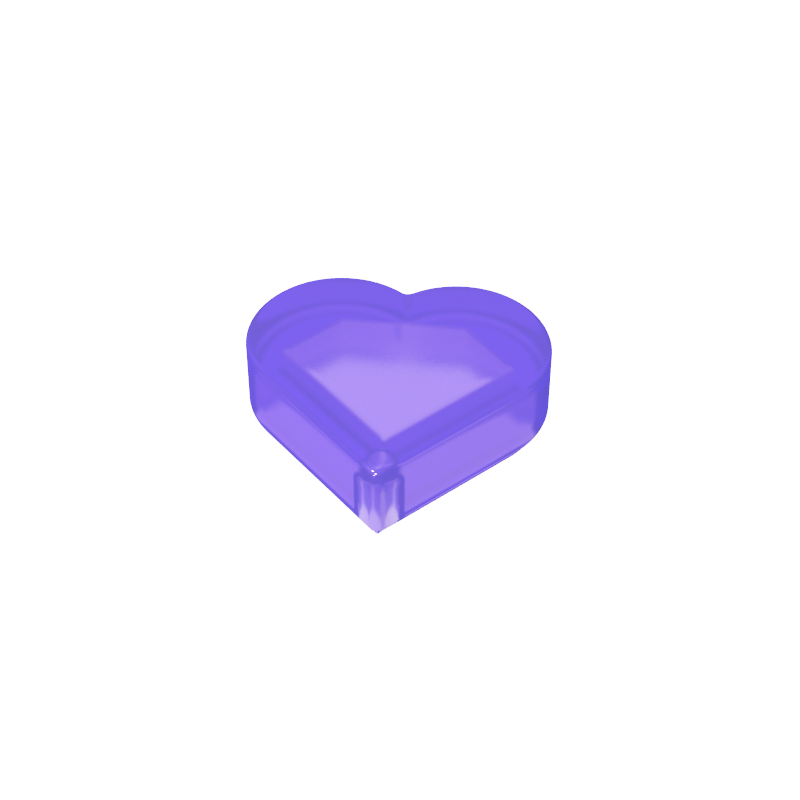 39739 | Tile, Round 1 x 1 Heart
