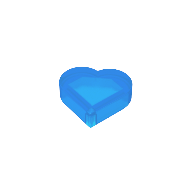 39739 | Tile, Round 1 x 1 Heart